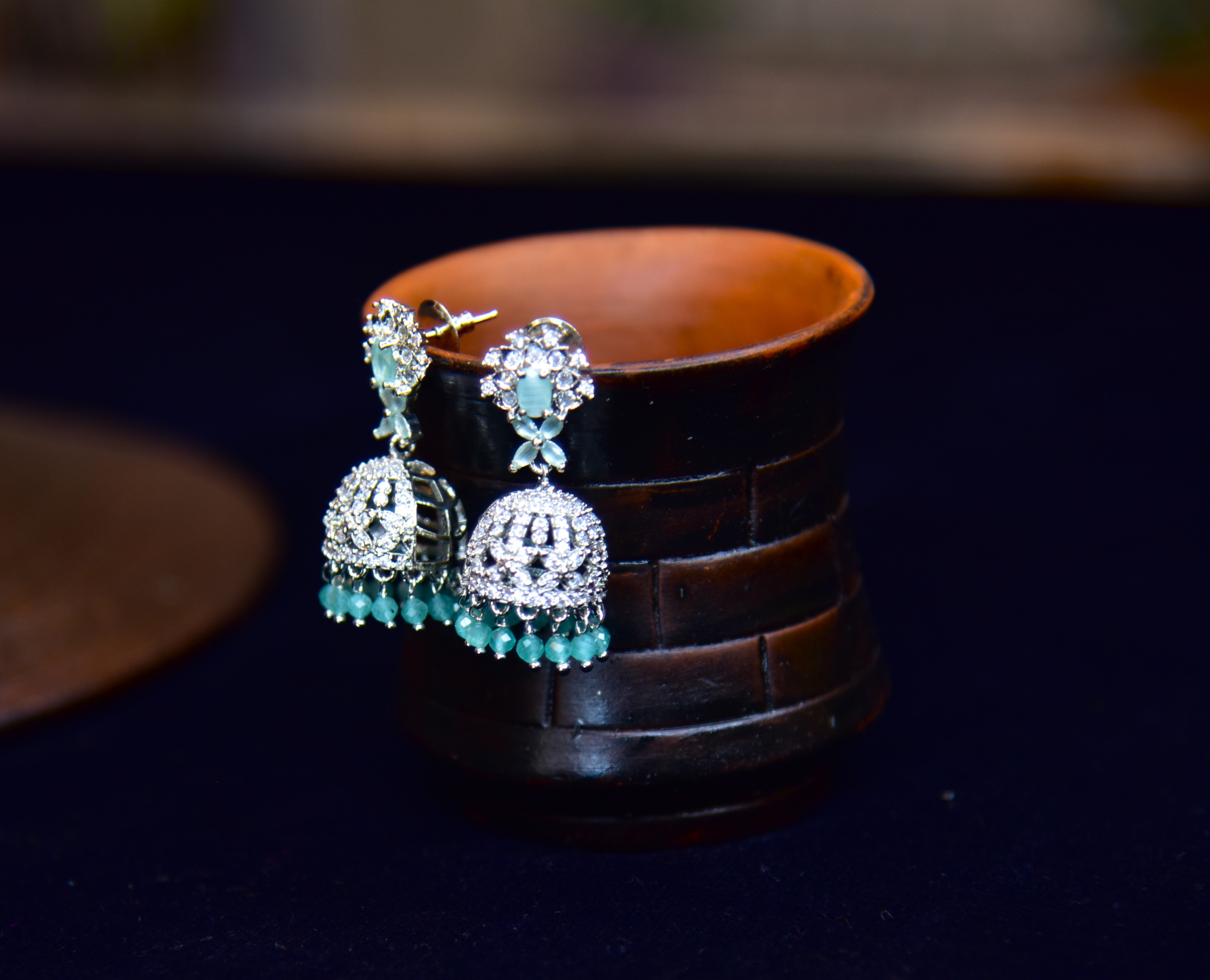 Zircon Earring1001