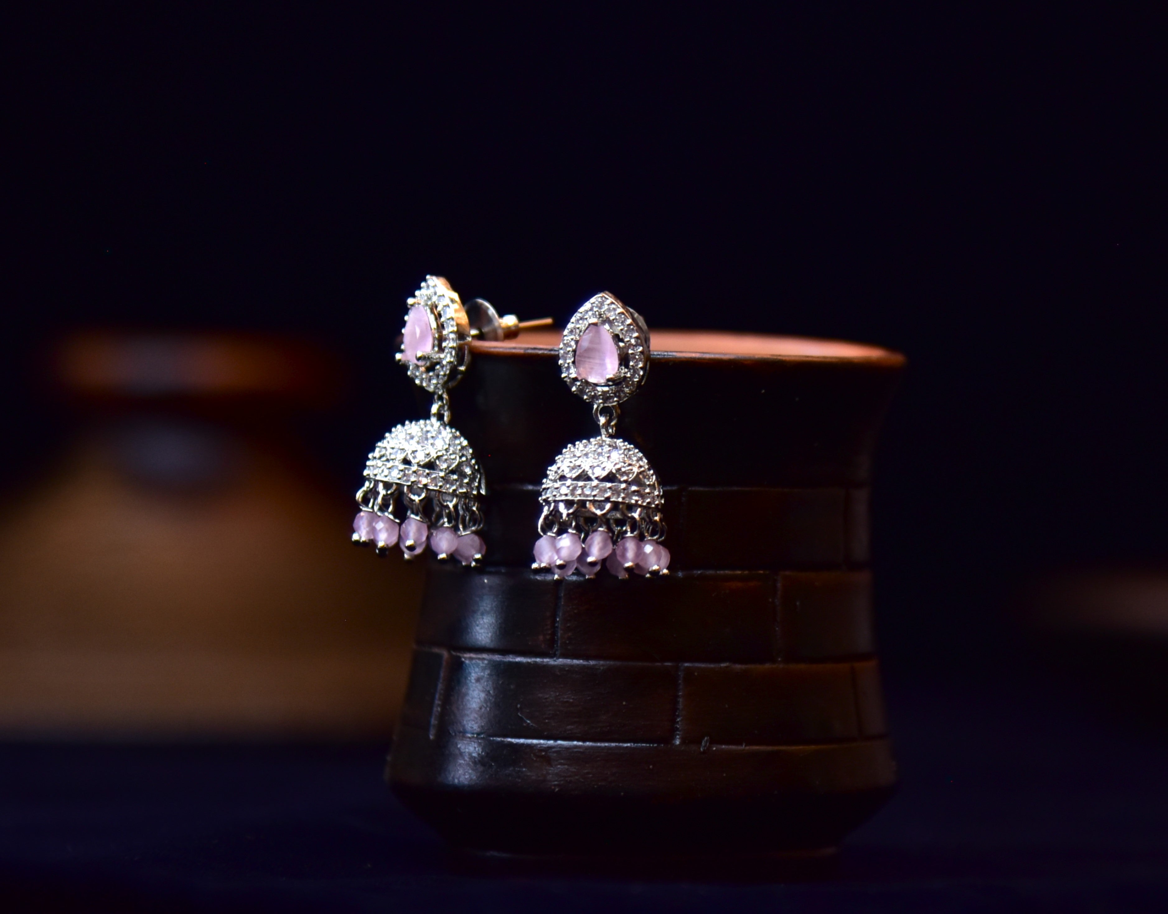 Zircon Earring1004